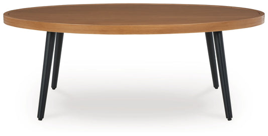 Horizon Hall - Cocktail Table - Two-tone Brown