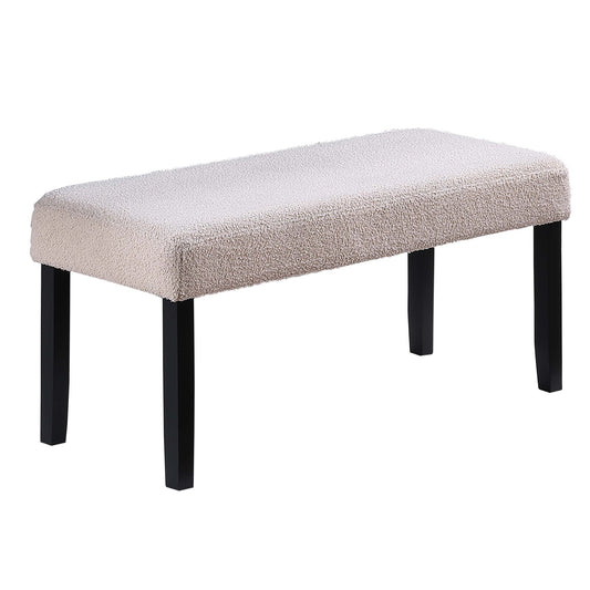 Contemporary Dining Bench Soft Upholstered