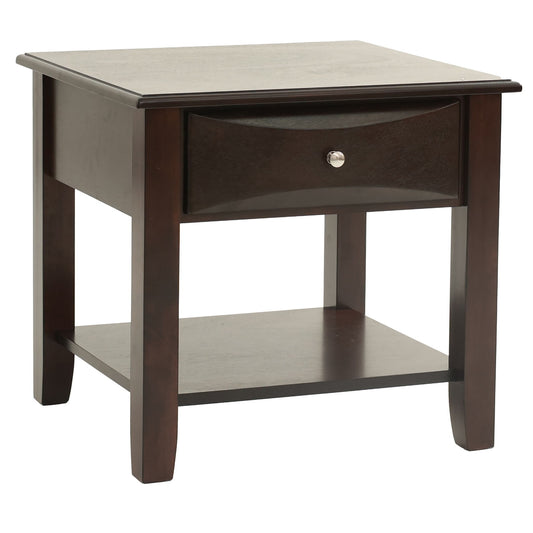 Simple Style Table With Shelf