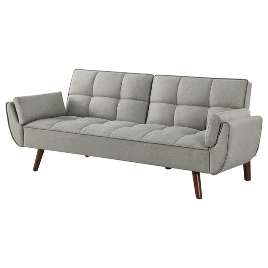 Caufield - Tufted Convertible Sofa Bed Upholstered - Gray