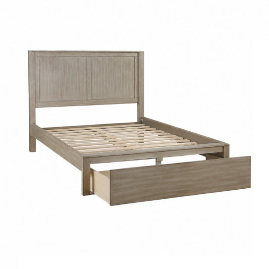 Bed With 2 Panel Headboard