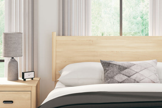 Cabinella - Full Panel Headboard - Tan