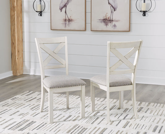 Robbinsdale - Dining Upholstered Side Chair (Set of 2) - Antique White