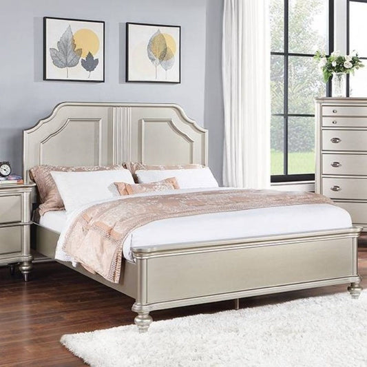 Traditional Design Panel Bed