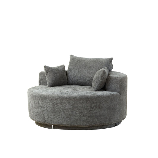 Single 360 Degree Swivel Chair For Living Room
