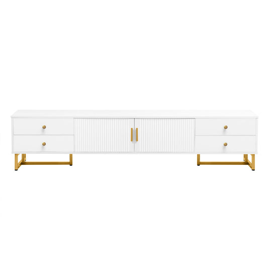 TV Stand With Storage For Living Room