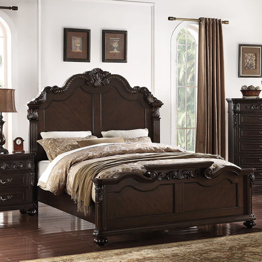 Bed With Carved Details