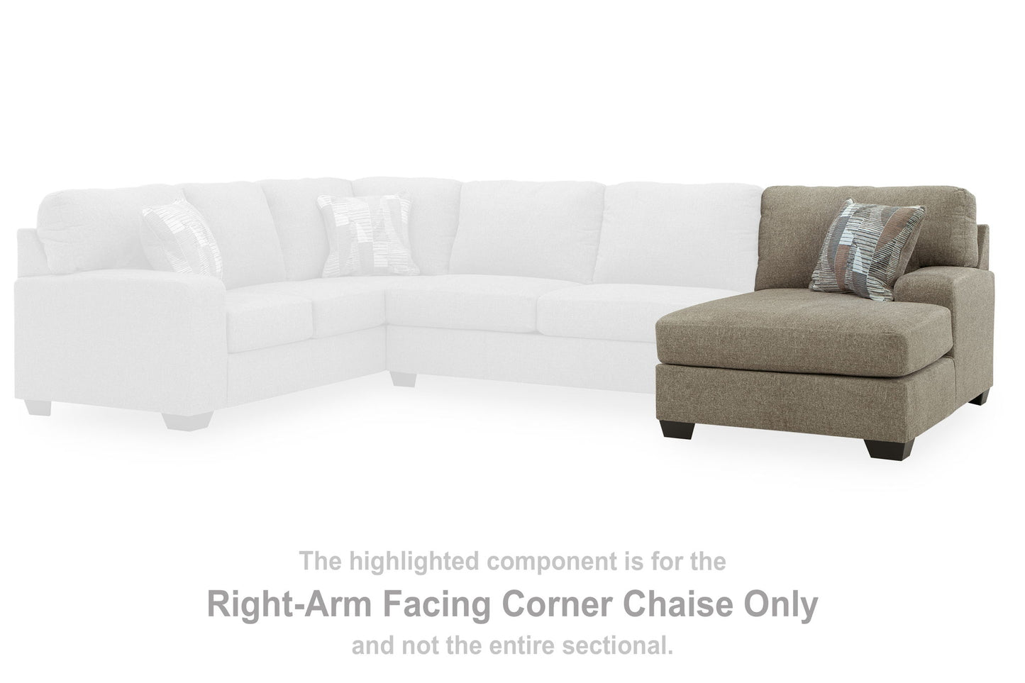 Newellen - RAF Corner Chaise - Beige