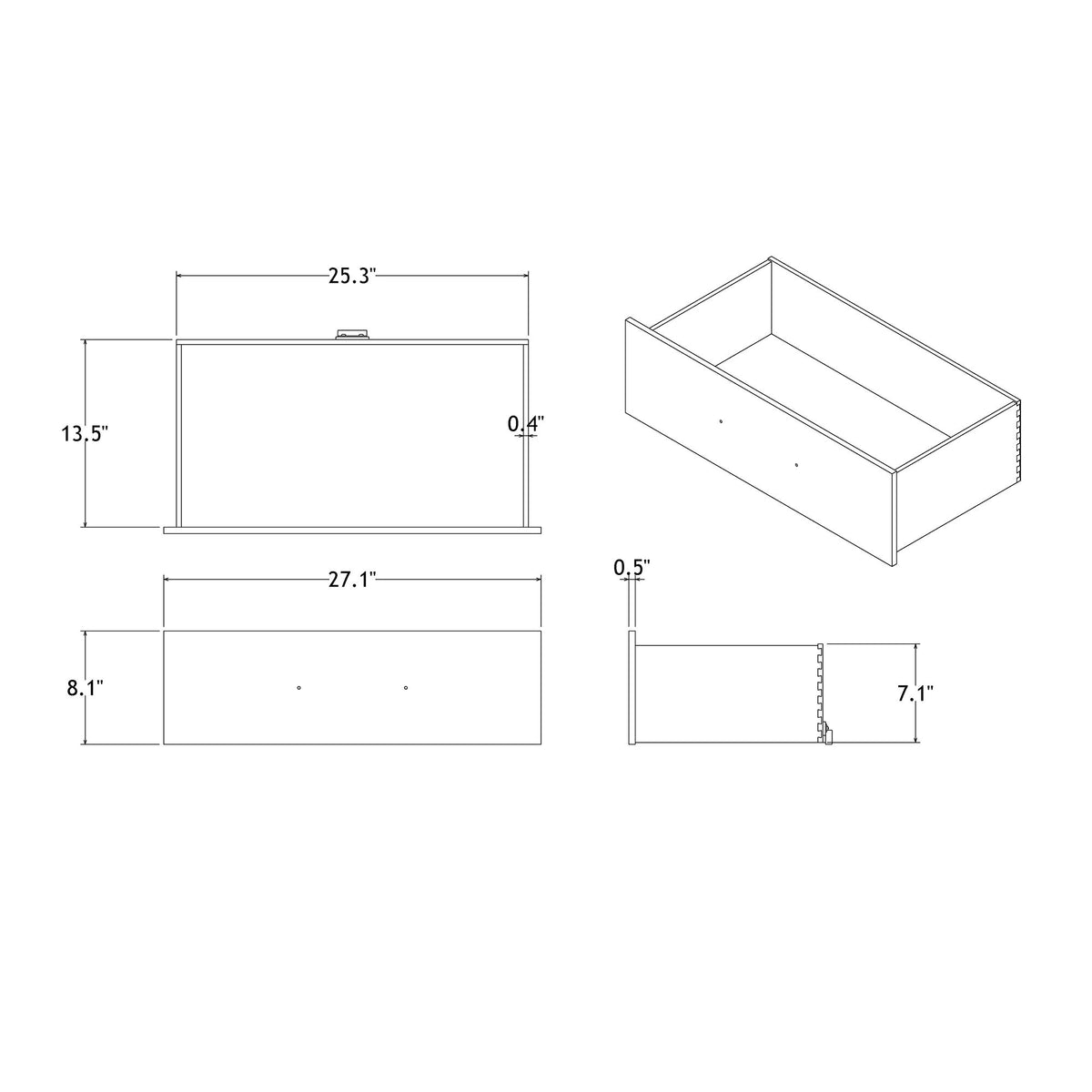 Adelaide - Dresser With Sleek Finish And Drawer Pulls