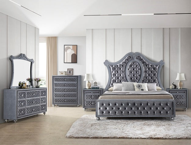 Cameo Glam 5pc Bedroom set