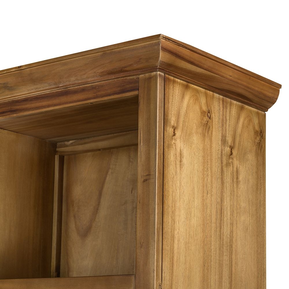 French Country Wood Cabinet