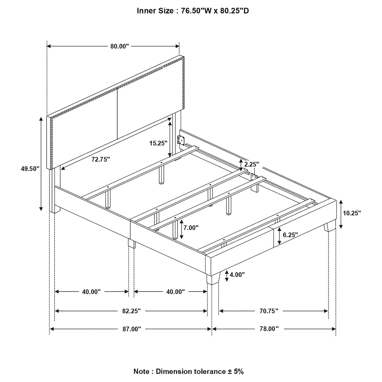 Guyancourt - Panel Bed