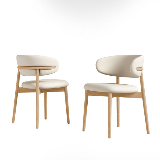 Mid-Century Modern Dining Chair (Set of 2)