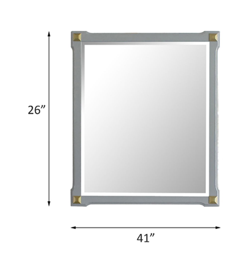 House Beatrice - Mirror - Gray