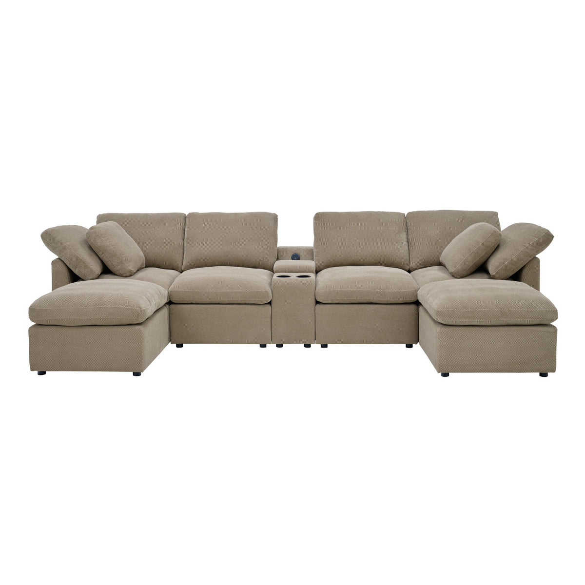Modular Cloud Sofa, Freely Configurable Corner, Living Room Furniture