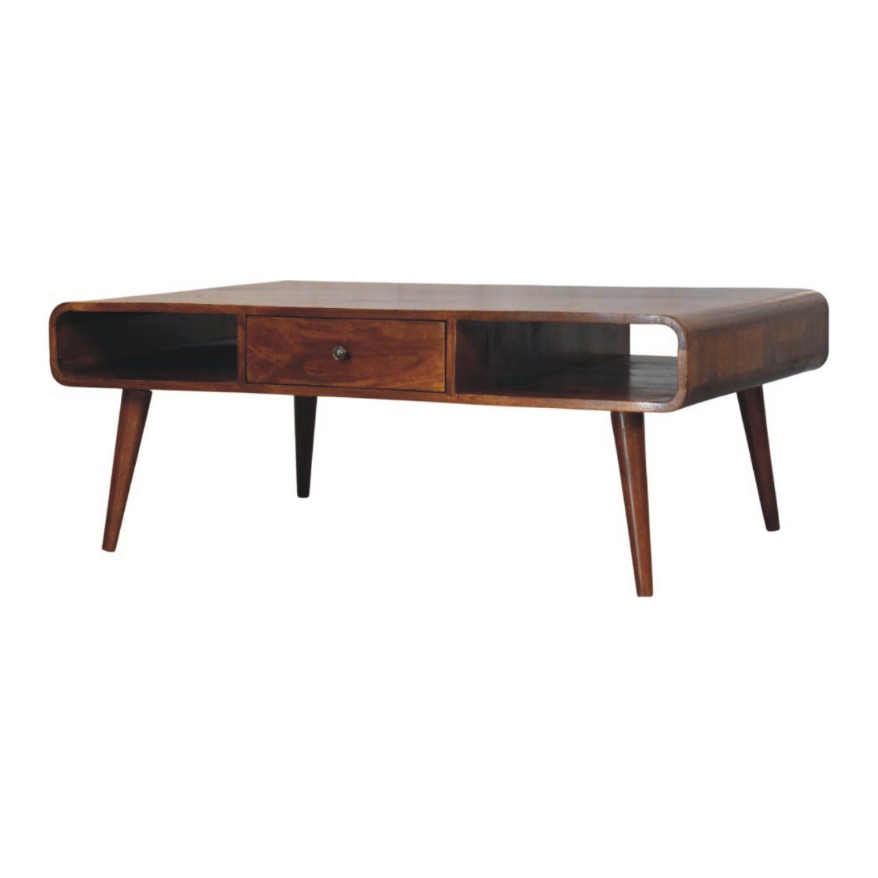 Avora - 2 Drawer Coffee Table - Brown
