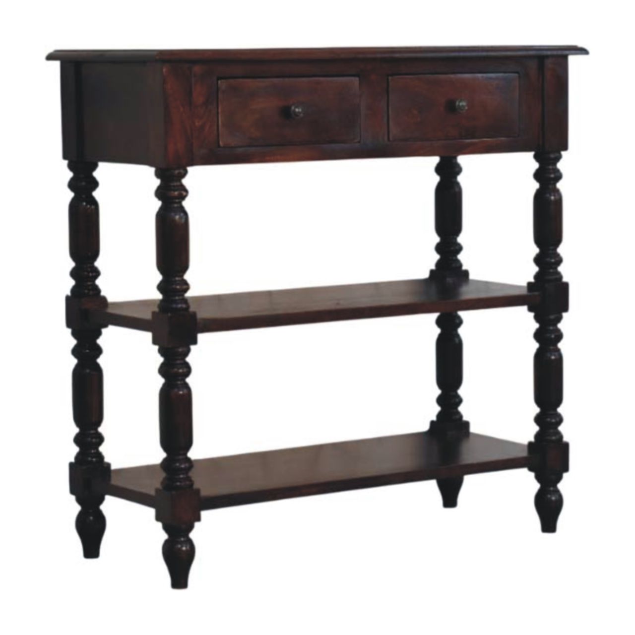Turned Legs Side Table