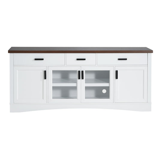 Modern TV Console & Adjustable Shelves