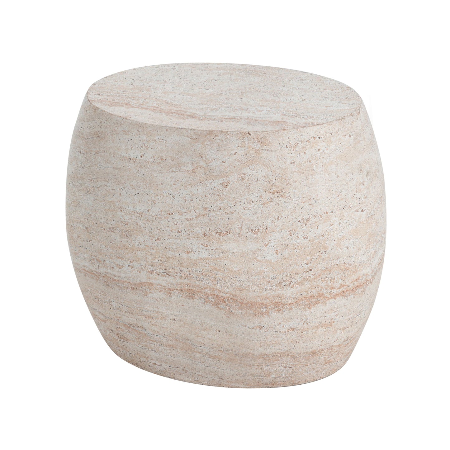Outdoor Oval Shaped Side Table