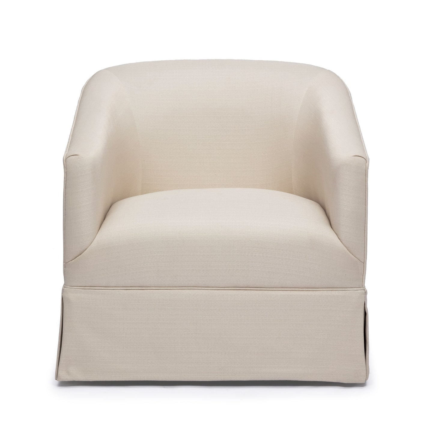 Earl - Skirted Swivel Chair