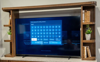 Hadonna - TV Stand Hutch - Brown