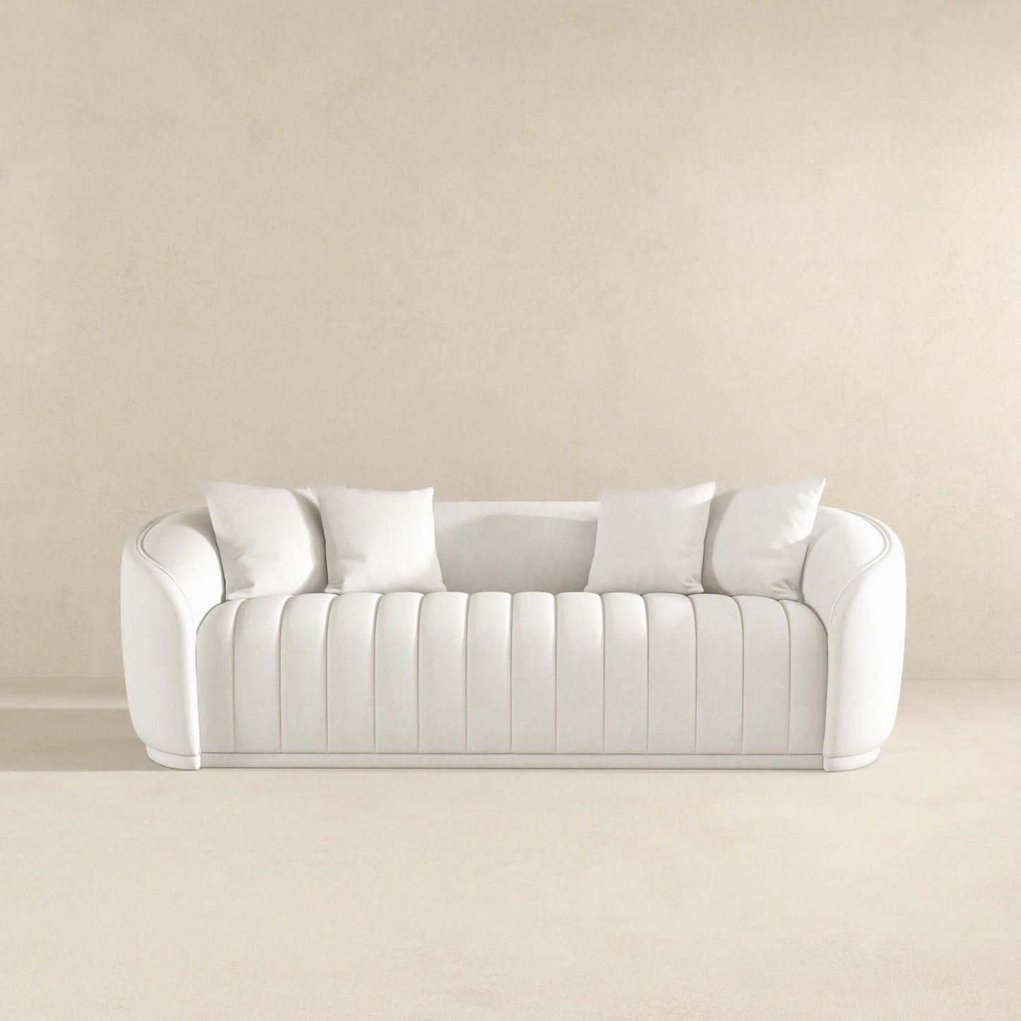 Markus - Tight Back Couch - White