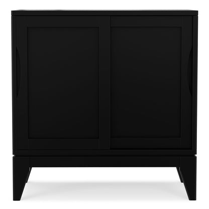 Harper - Low Storage Cabinet - Black