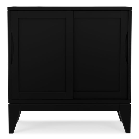 Harper - Low Storage Cabinet - Black