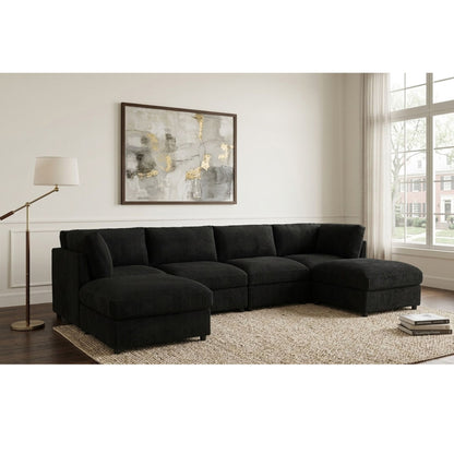 Modern Reversible Modular Sectional