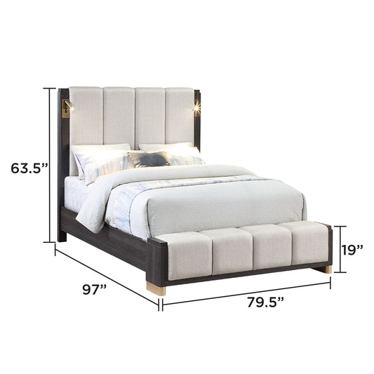Clifton - Bedroom Set With Upholstered Headboard