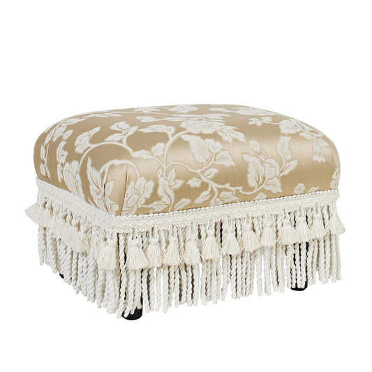 Fiona - Handcrafted Accent Footstool Ottoman