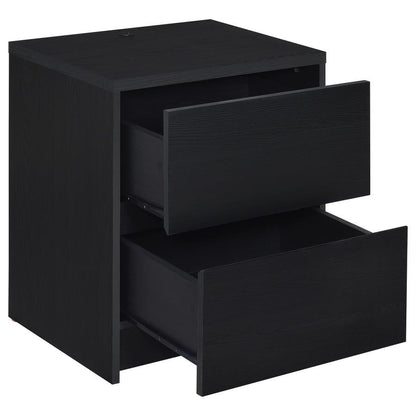 Westpark - 2-Drawer Nightstand LED Lights And USB
