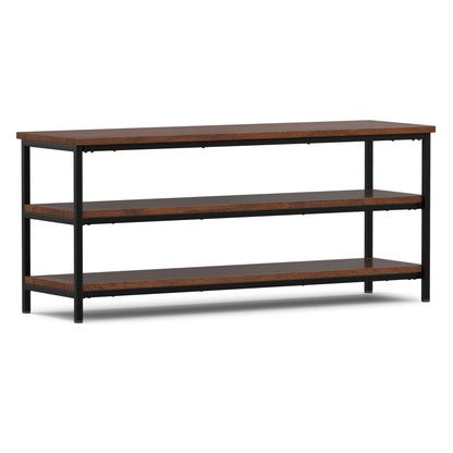 Skyler - TV Media Stand - Dark Cognac Brown
