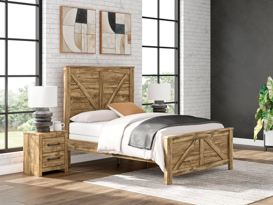 Maystonna - Crossbuck Panel Bed