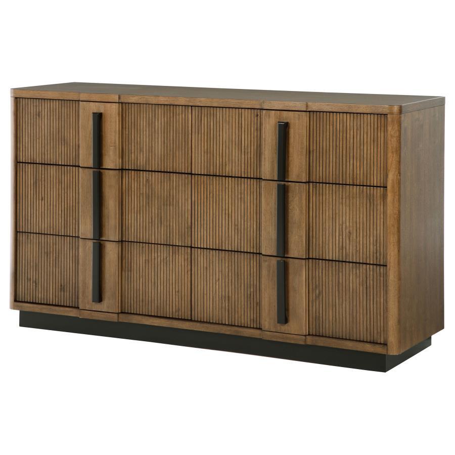 Terrace - 6-Drawer Dresser Cabinet - Ash Brown