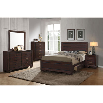 Oatfield - 5 Piece Eastern King Bedroom Storage Set - Brown