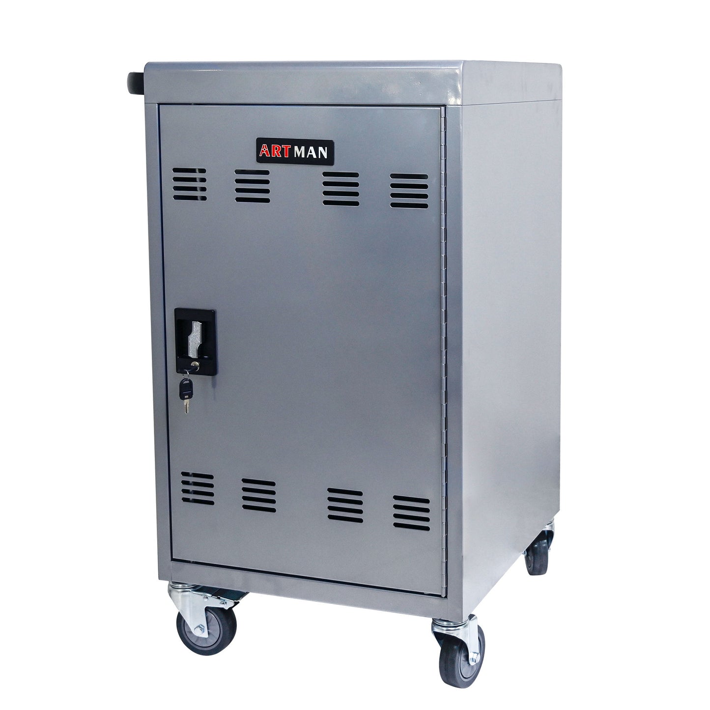 Mobile Charging Cart Station For book, Tablet And Laptop Computer With Power Strip Included