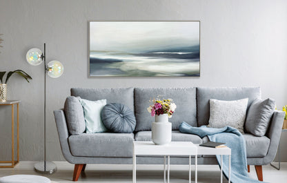 "Celestial Radiance" Metal Floor Lamp With Iridescent Glass Globes - Gun Metal Iridescent Glass