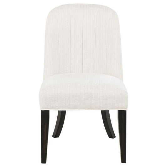 Leandro - Upholstered Dining Side Chair (Set of 2) - Cream