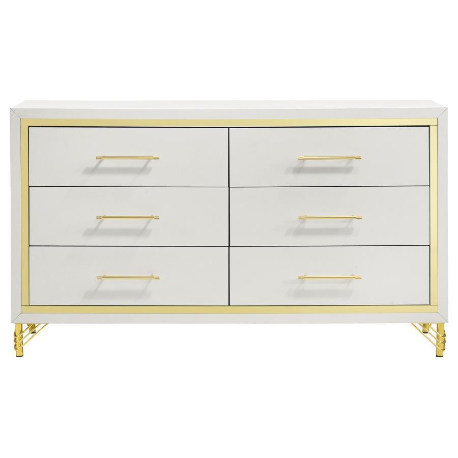Lucia - 6-Drawer Dresser