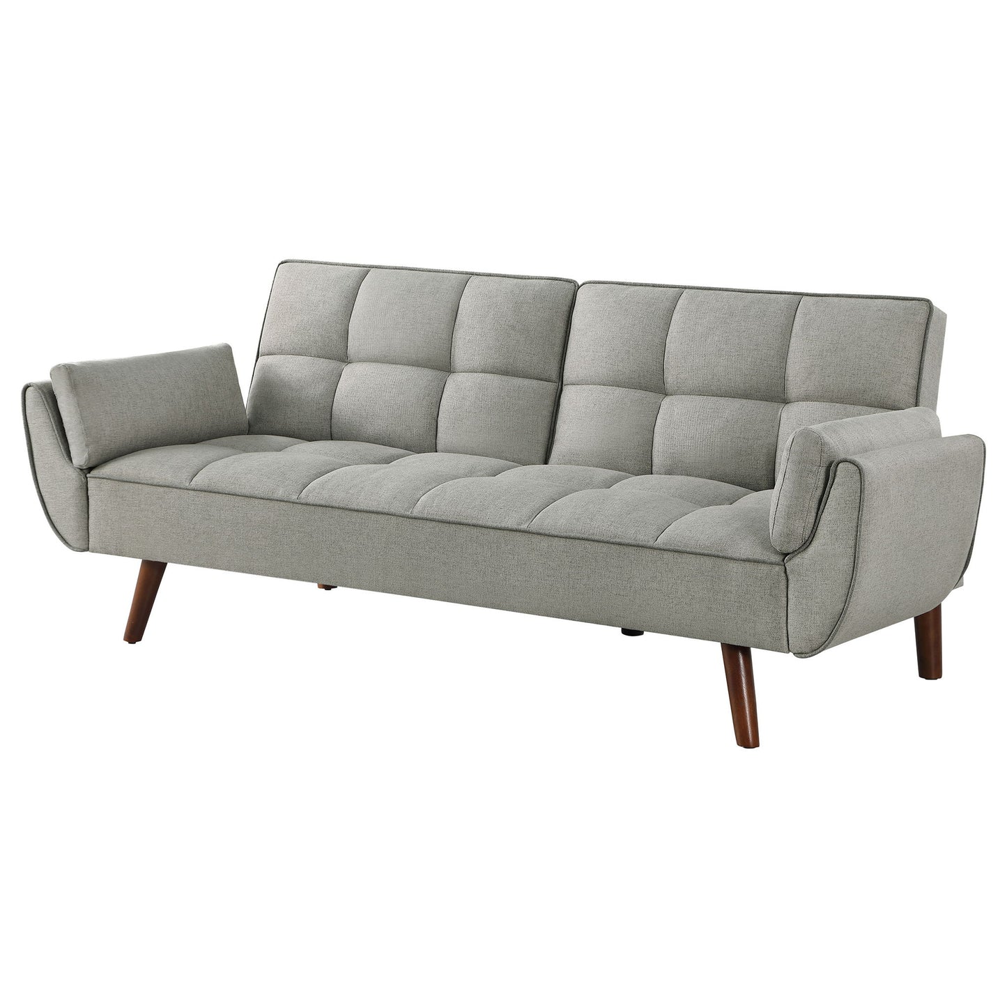 Caufield - Tufted Convertible Sofa Bed Upholstered - Gray
