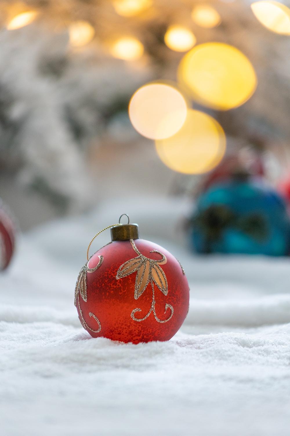 Christmas Ball Ornaments Decorative Hanging Tree Ornaments For Holiday Party Decorations