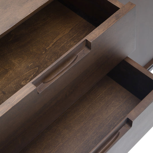 Banting - Sideboard With Centre Drawers - Walnut Brown
