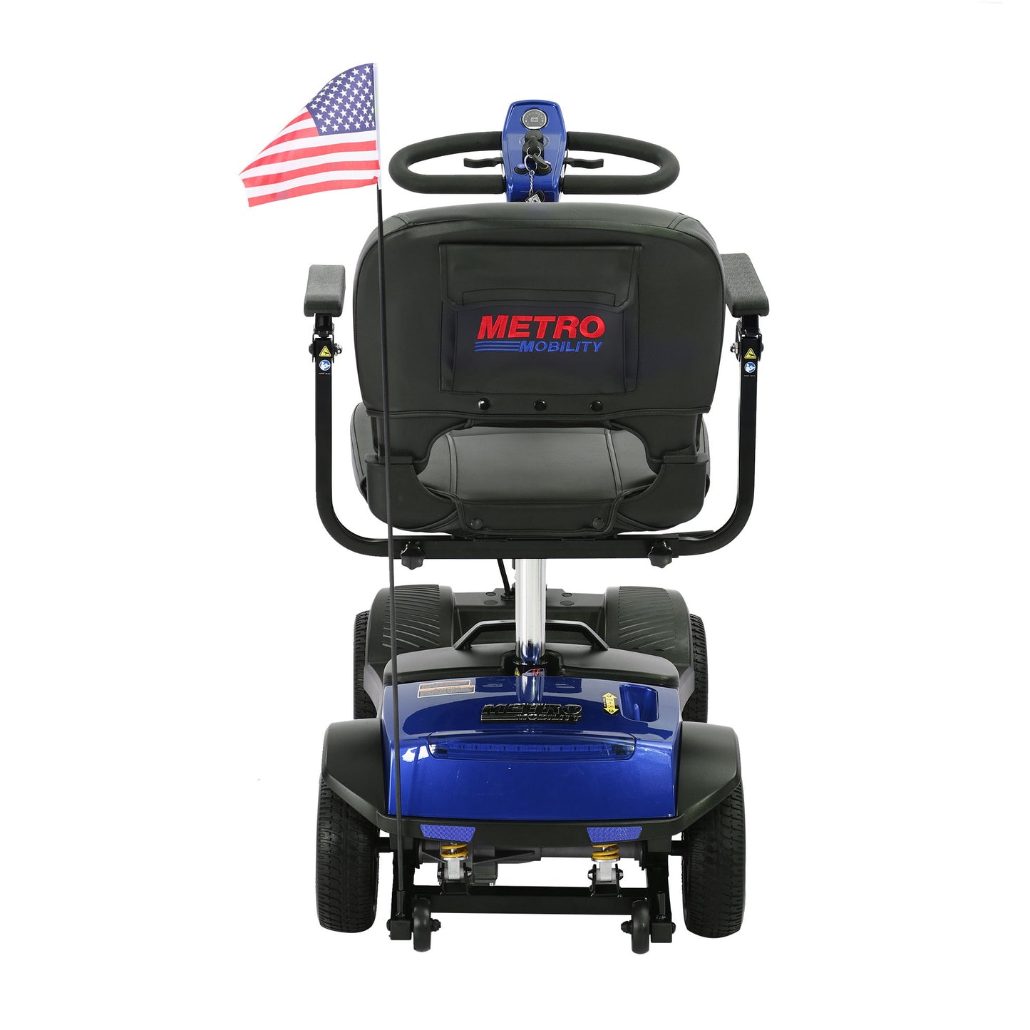 Max Sport - 4 Wheels Outdoor Compact Mobility Scooter With 2 Pieces X 12Ah Lead Acid Battery