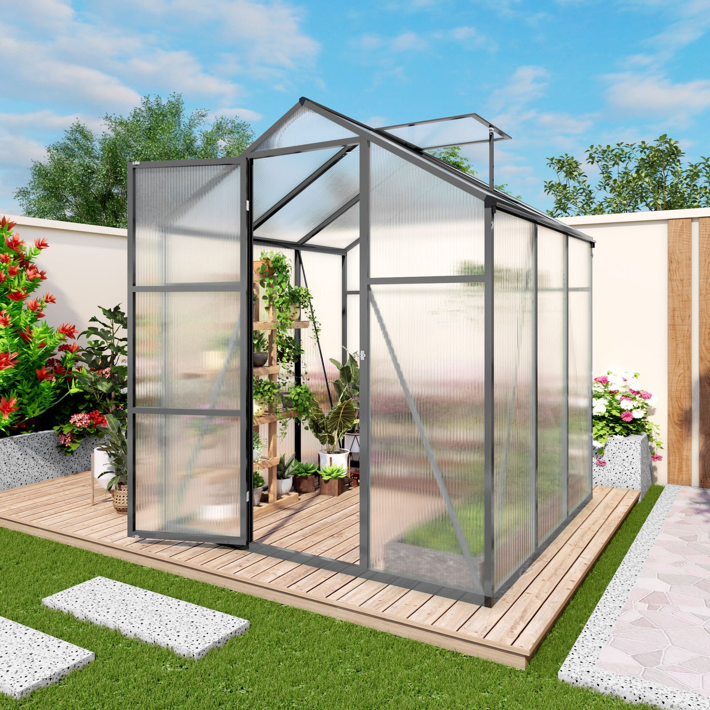 Gain Height Windproof house With Raised Base