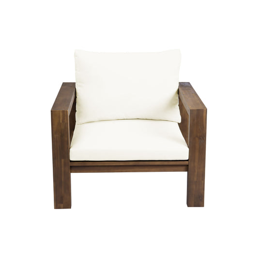 Stylish Outdoor Armchair With Cushion For Garden