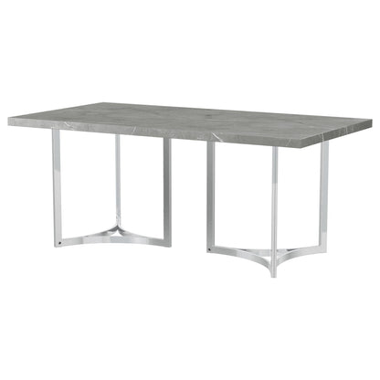 Savona - Rectangular Dining Table - Gray