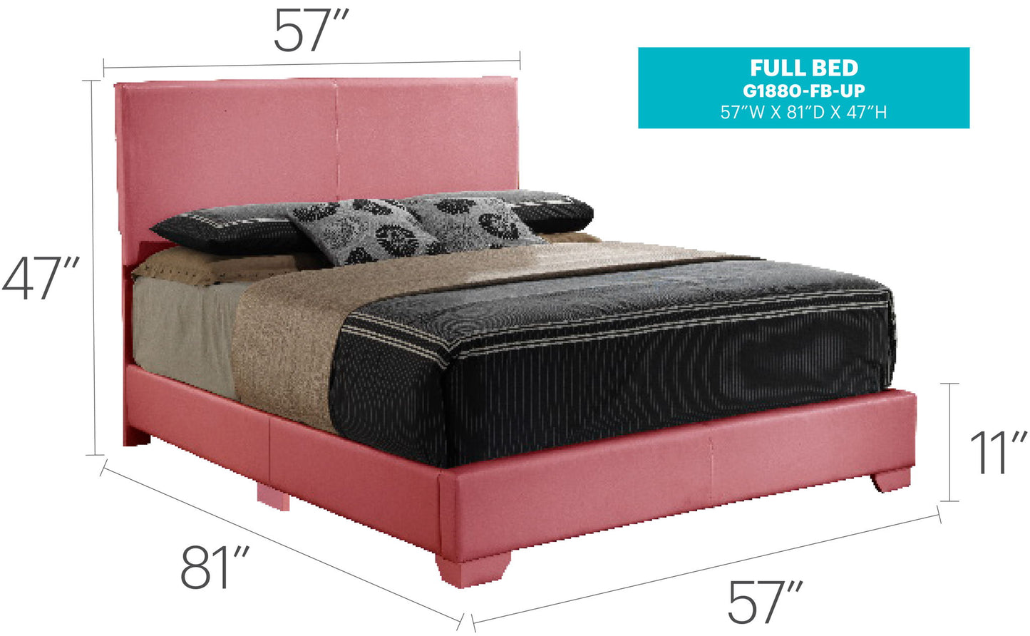 Elegant Platform Bed For Relaxed Spaces