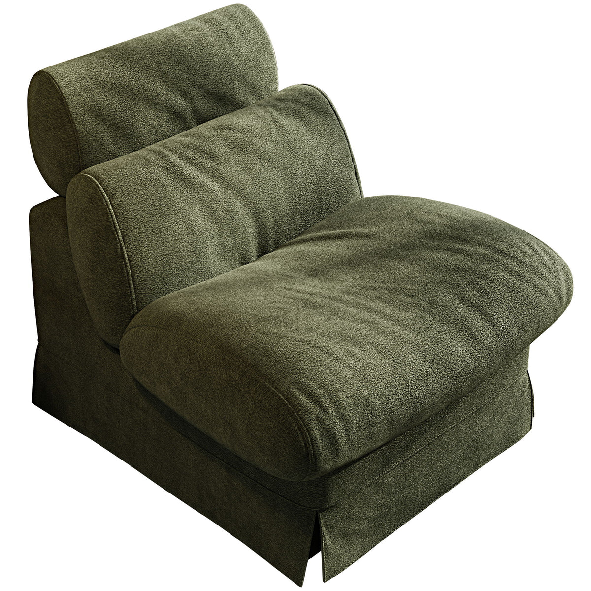 Accent Chair, Soft Medium Firm Upholstery For Living Room