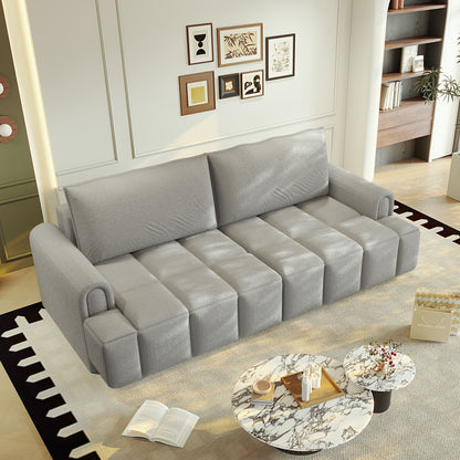 4-Seater Modern Couch With Seats Storage